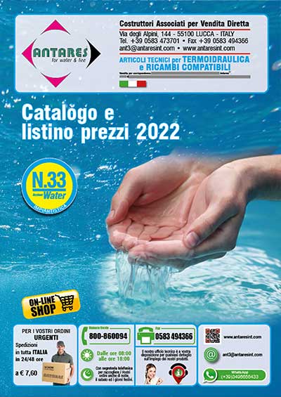 Catalogo sezione Water