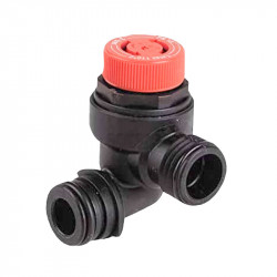 Safety valve in black...