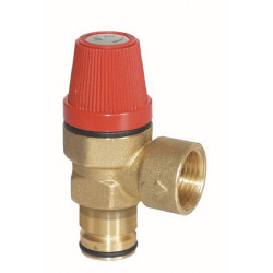 Safety valve with rapid...