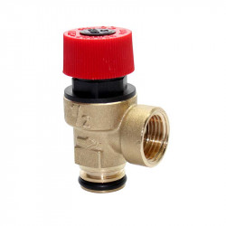 Safety valve with brass...