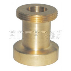 Brass extension 1 1/2" M.F....