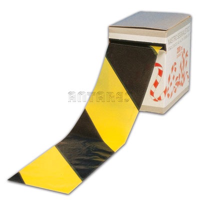 Roll of warning tape for building  sites. Height 70mm Length 200mt.