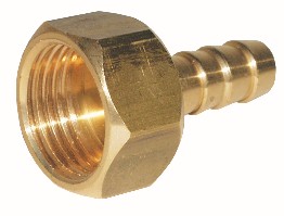 Pack of 10 brass pipe connectors 1/2"M. x 20 for discharge of safety valves.