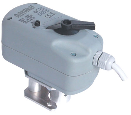 Servomoteur bi-directionnel pour vannes mélangeuses avec micro-interrupteur de fin de course - Nm 22- Temps d'ouverture et de fermeture 120" 230 V. Avec puissance pour vannes jusqu'à 4" . DN 100.